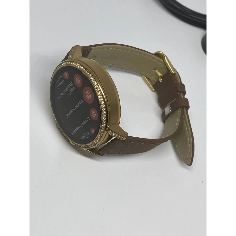 Fossil Gen 4 Authentic Digital Dial Smart Watch Custom Band FTW6015 AB83